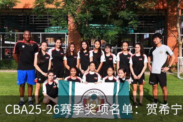 CBA25-26赛季奖项名单：贺希宁道德风尚球员 辽宁道德风尚球队